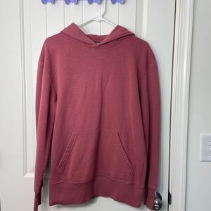 EUC PRIMARK women’s deep pink thick warm‎ pullover hooded pocket sweatshirt M